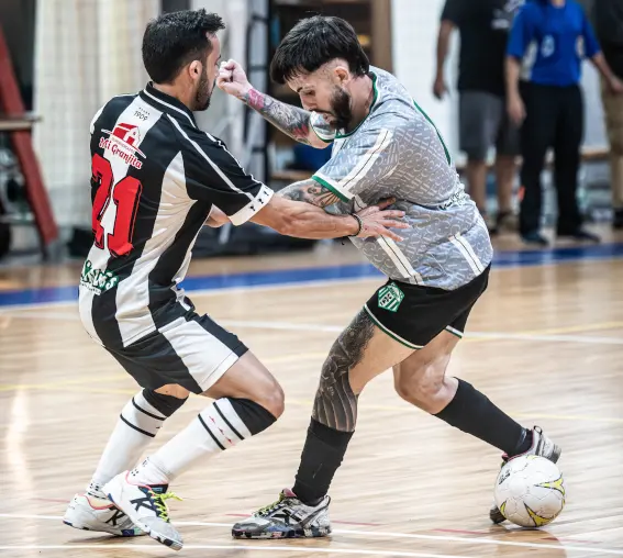 Liga Futsal: Central sumó dieciséis de los dieciocho puntos que disputó y es puntero en el ascenso