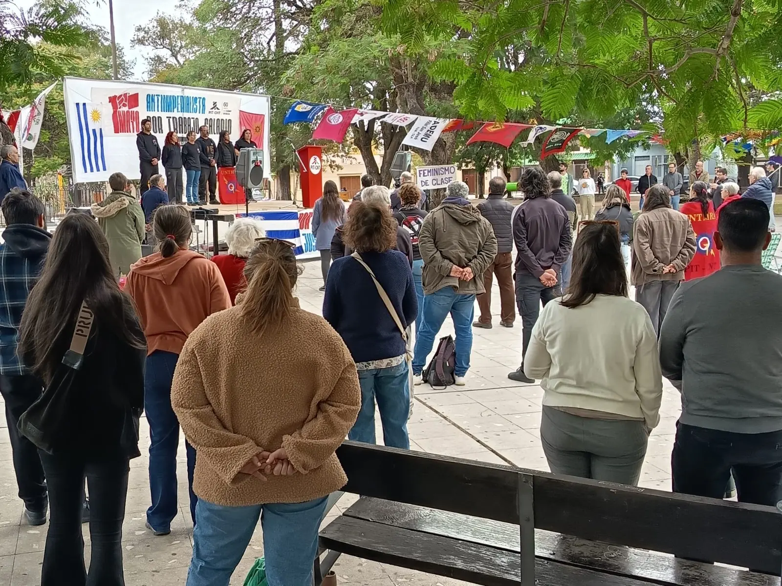 Proclama del 1° de Mayo en San José apuntó contra la concentración de la riqueza y reivindicó la unidad sindical