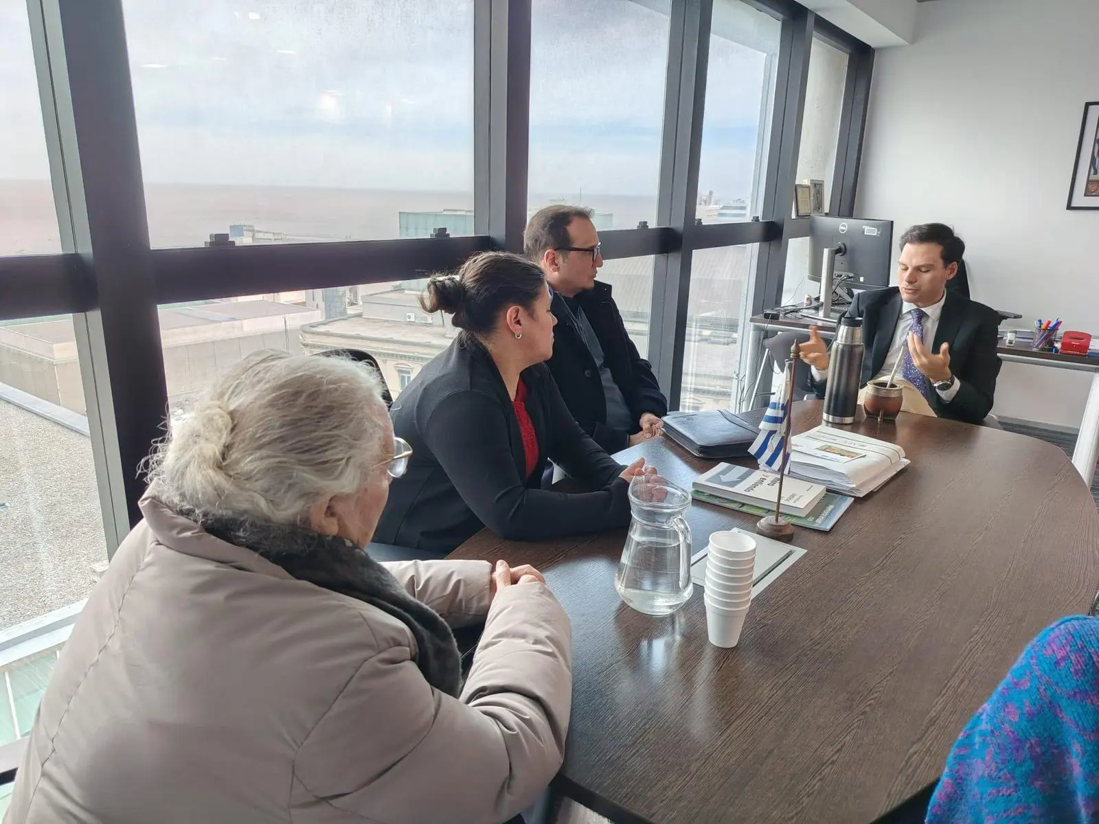 Vecinos de Ecilda Paullier presentaron ante la OPP el proyecto para climatizar la piscina