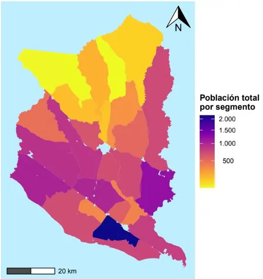 Con casi 15 mil habitantes, San José comparte con Florida el mayor porcentaje de población rural del país